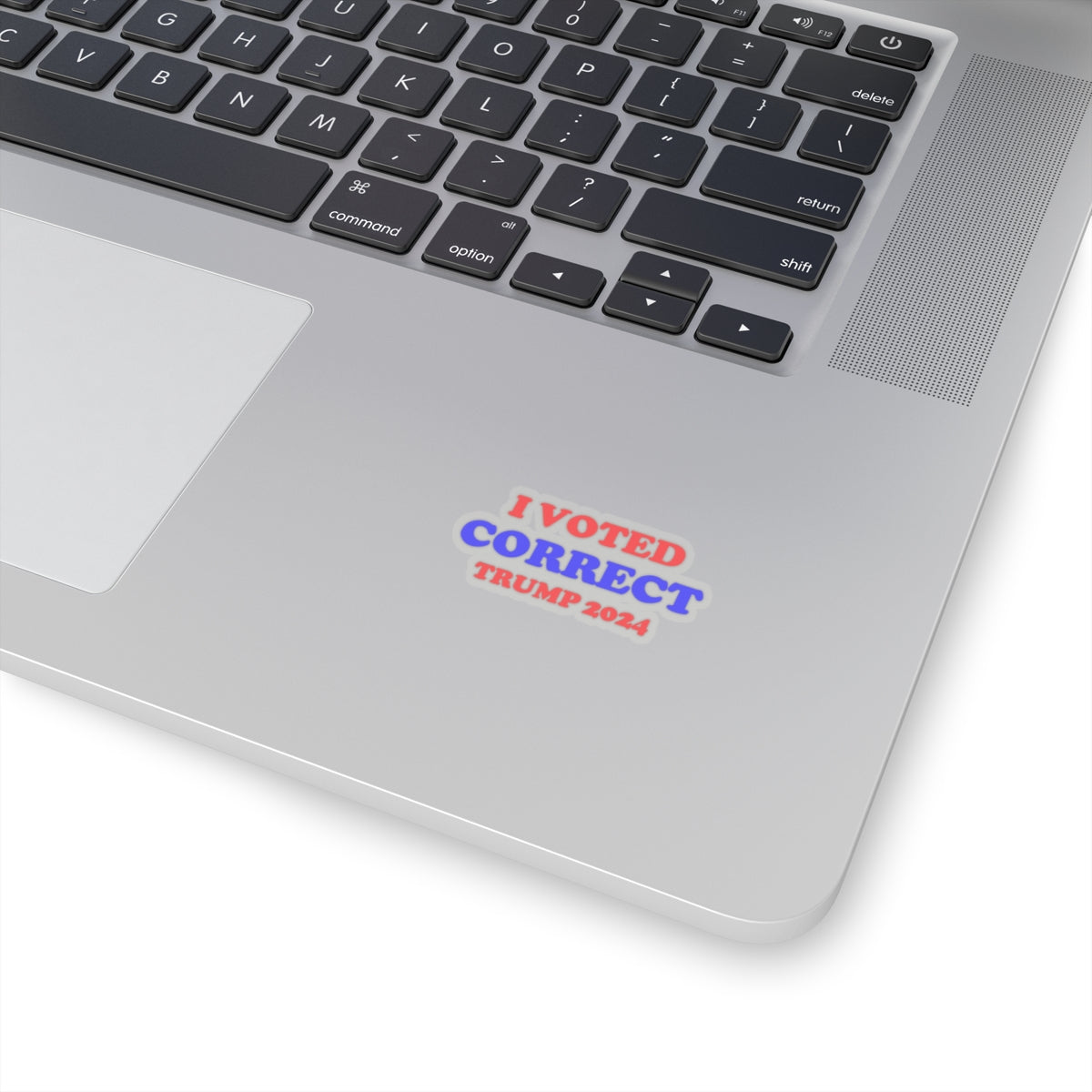 "I Voted CORRECT Trump 2024" STICKER