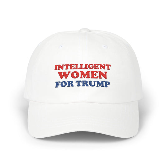 Intelligent Women for Trump - Classic Baseball Hat