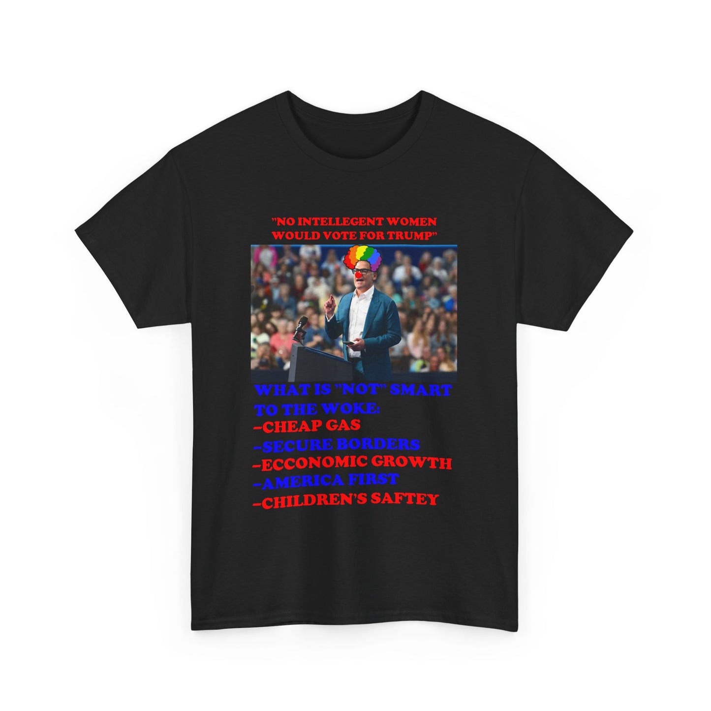 'INTELLEGENT WOMEN FOR TRUMP' NOVELTY TRUMP TEE