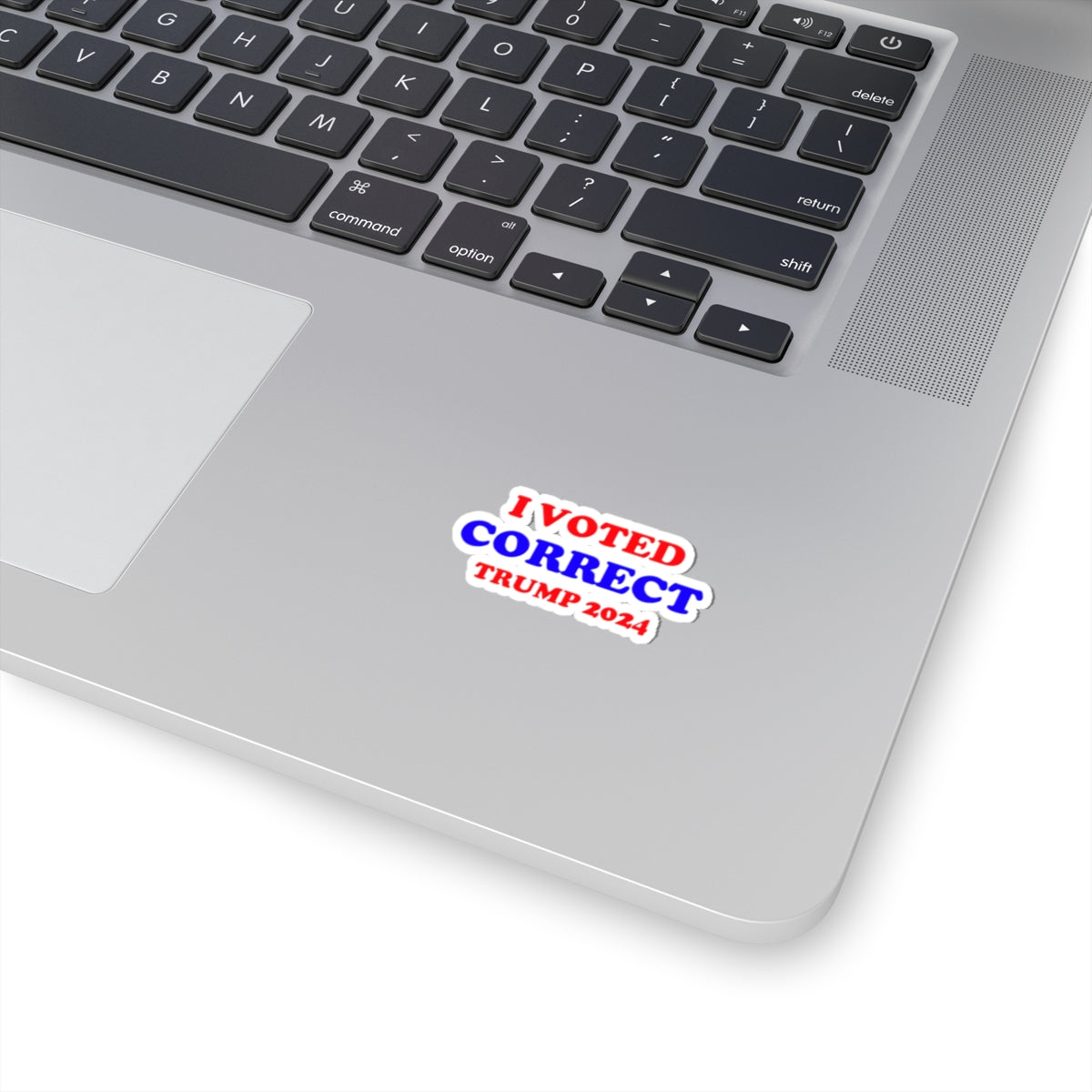 "I Voted CORRECT Trump 2024" STICKER